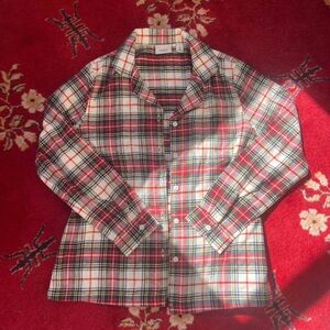 L.L. Bean Women's Plaid Button Down Flannel